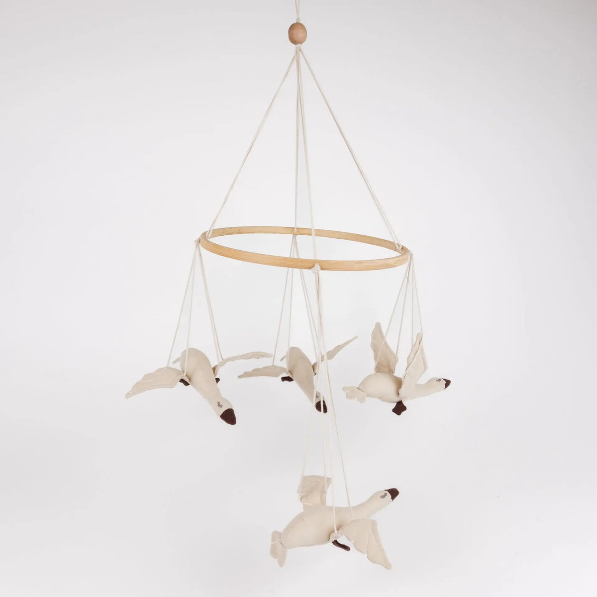 Luxury Geese Cot Mobile