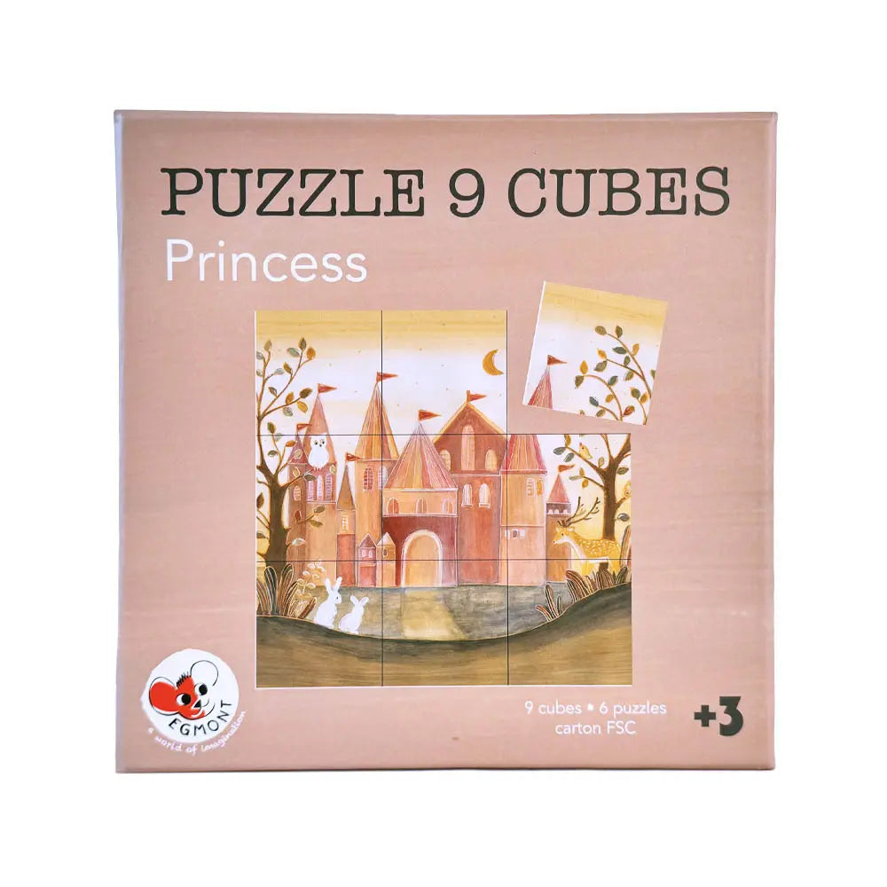 Luxury Wooden Fairytale Cube Puzzle