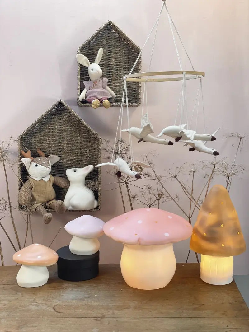 Luxury Geese Cot Mobile