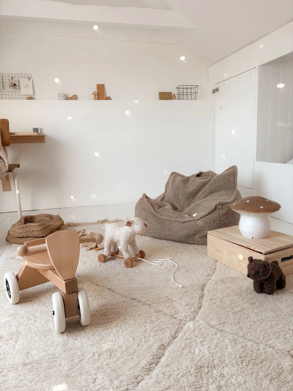 Luxury Wooden Ride-On Toy