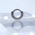 Luxury Pavé Septum Hoop