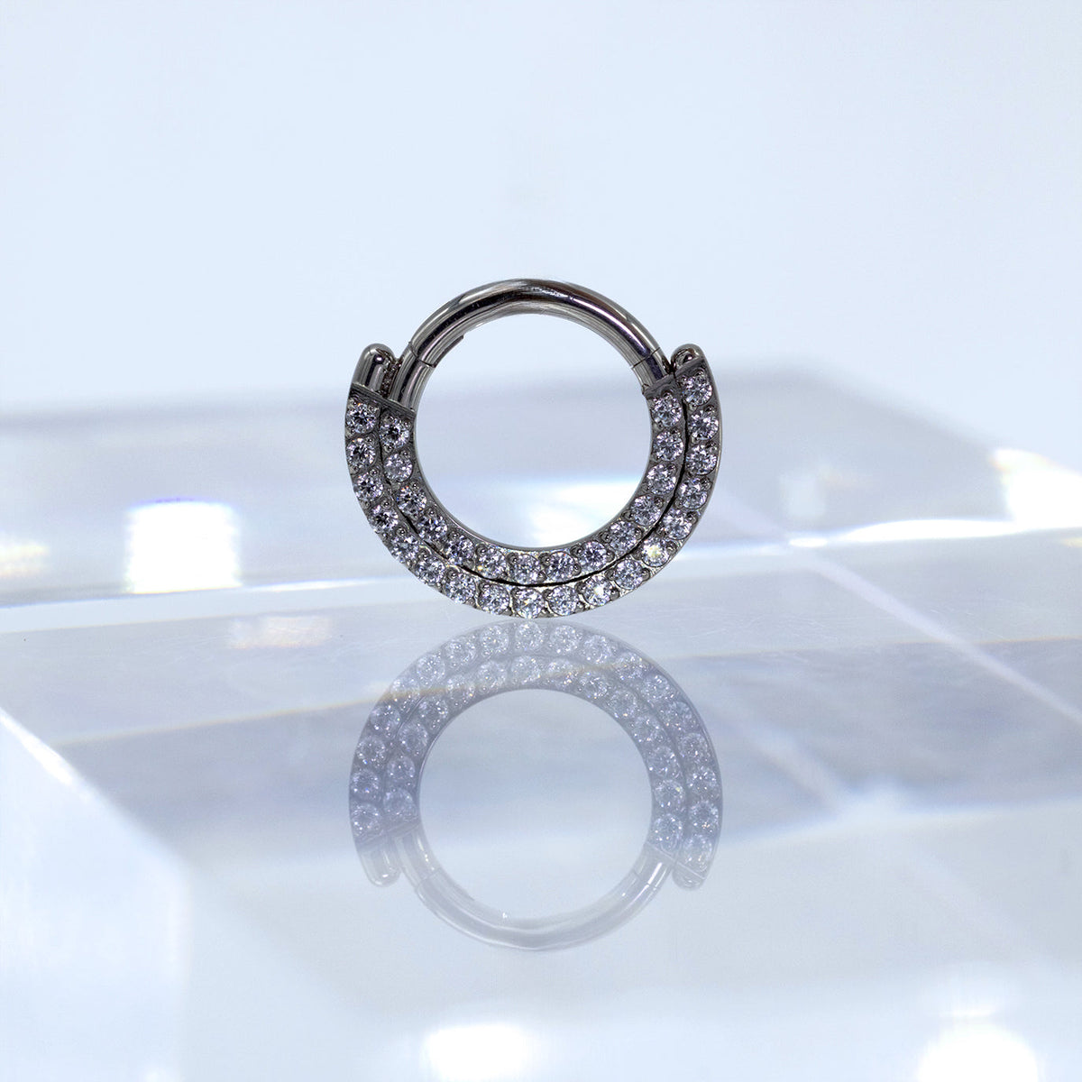 Luxury Pavé Septum Hoop