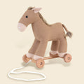Luxury Knitted Pull-Along Horse