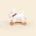 Luxury Sherpa Pull-Along Dog