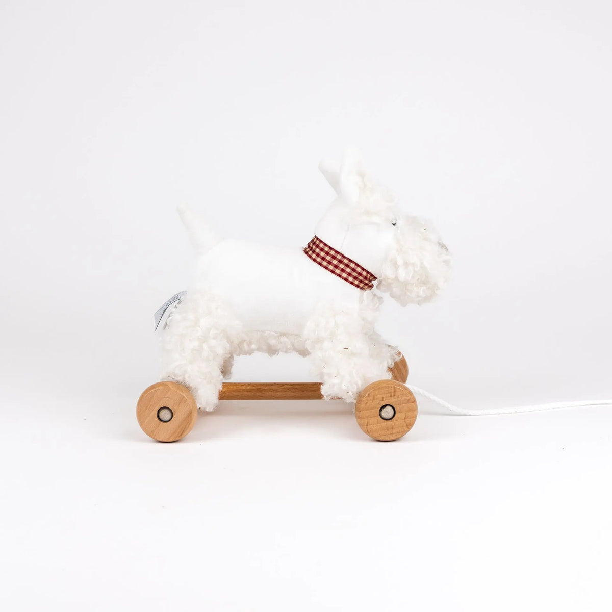 Luxury Sherpa Pull-Along Dog