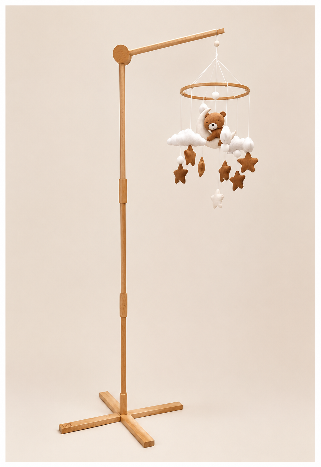 Handmade Yellow Bees baby mobile