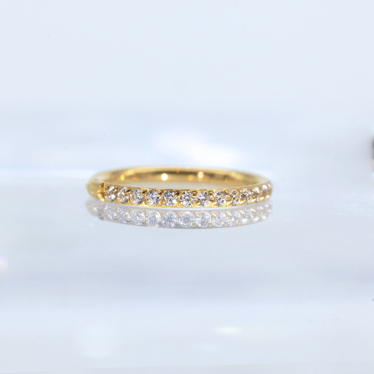 Luxury Pavé Hoop Piercing
