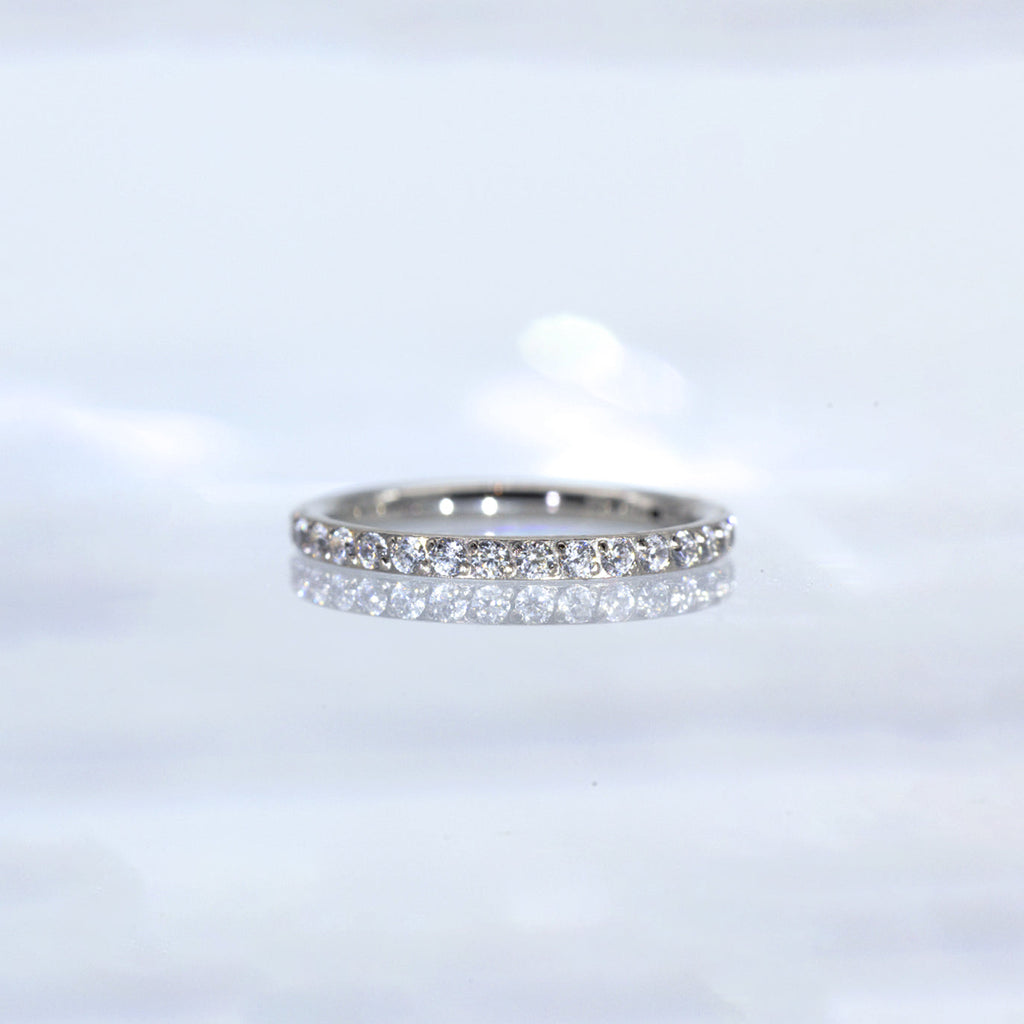 Luxury Pavé Hoop Piercing