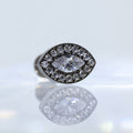 Luxury Marquise Halo Stud Earrings