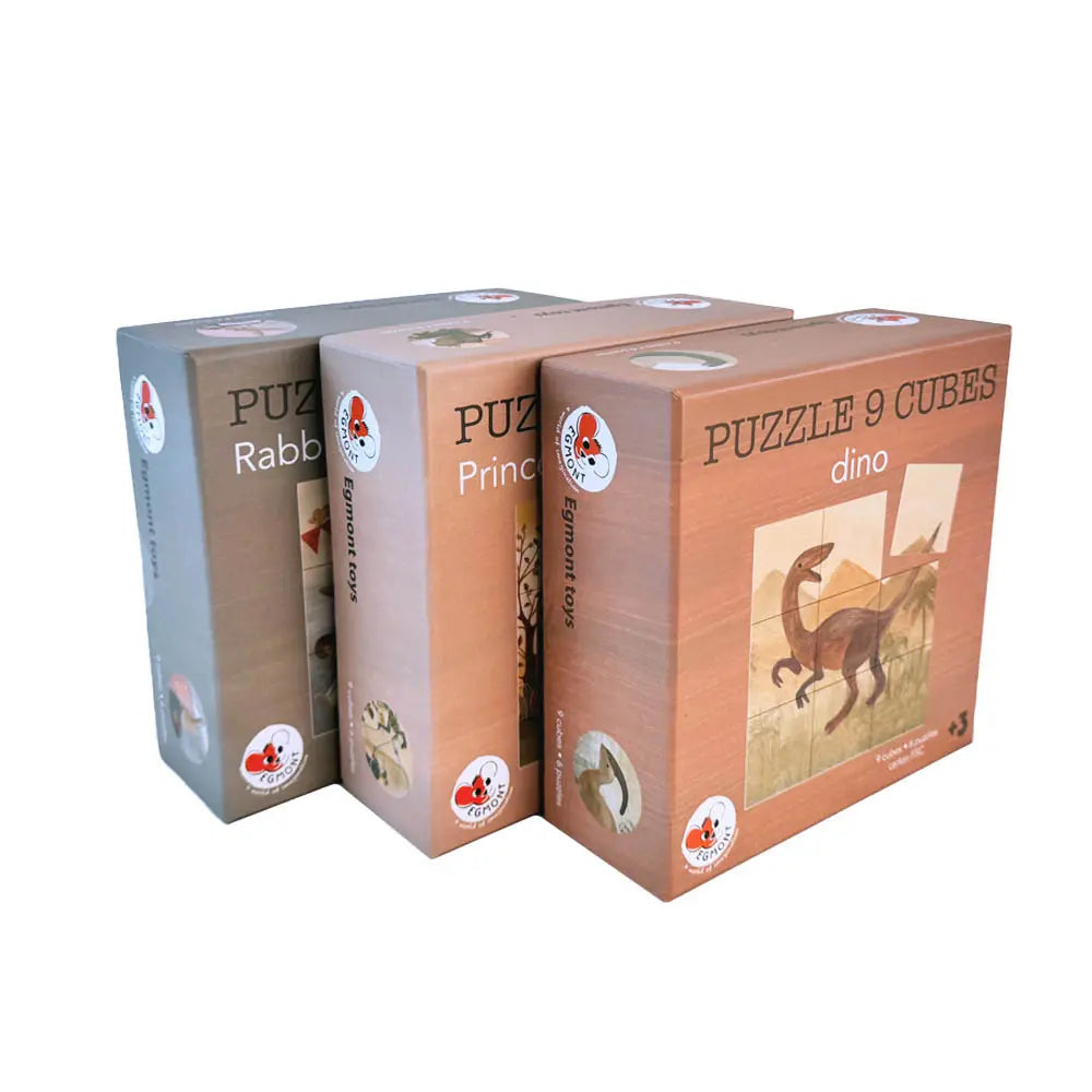 Luxury Wooden Fairytale Cube Puzzle