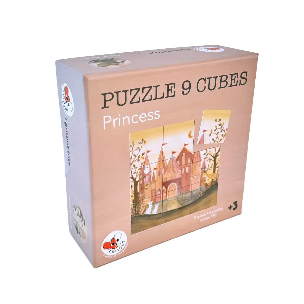 Luxury Wooden Fairytale Cube Puzzle
