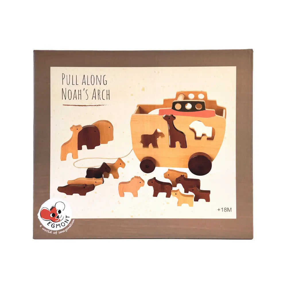Luxury Wooden Pull-Along Ark