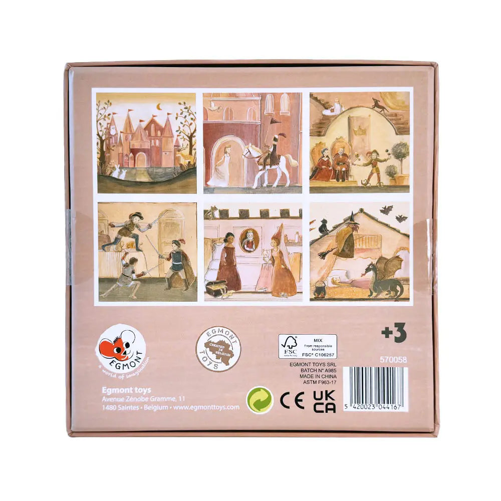 Luxury Wooden Fairytale Cube Puzzle